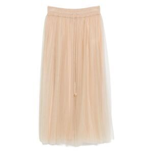 Fabiana Filippi Neutrals Skirts - Pleated Skirts Women